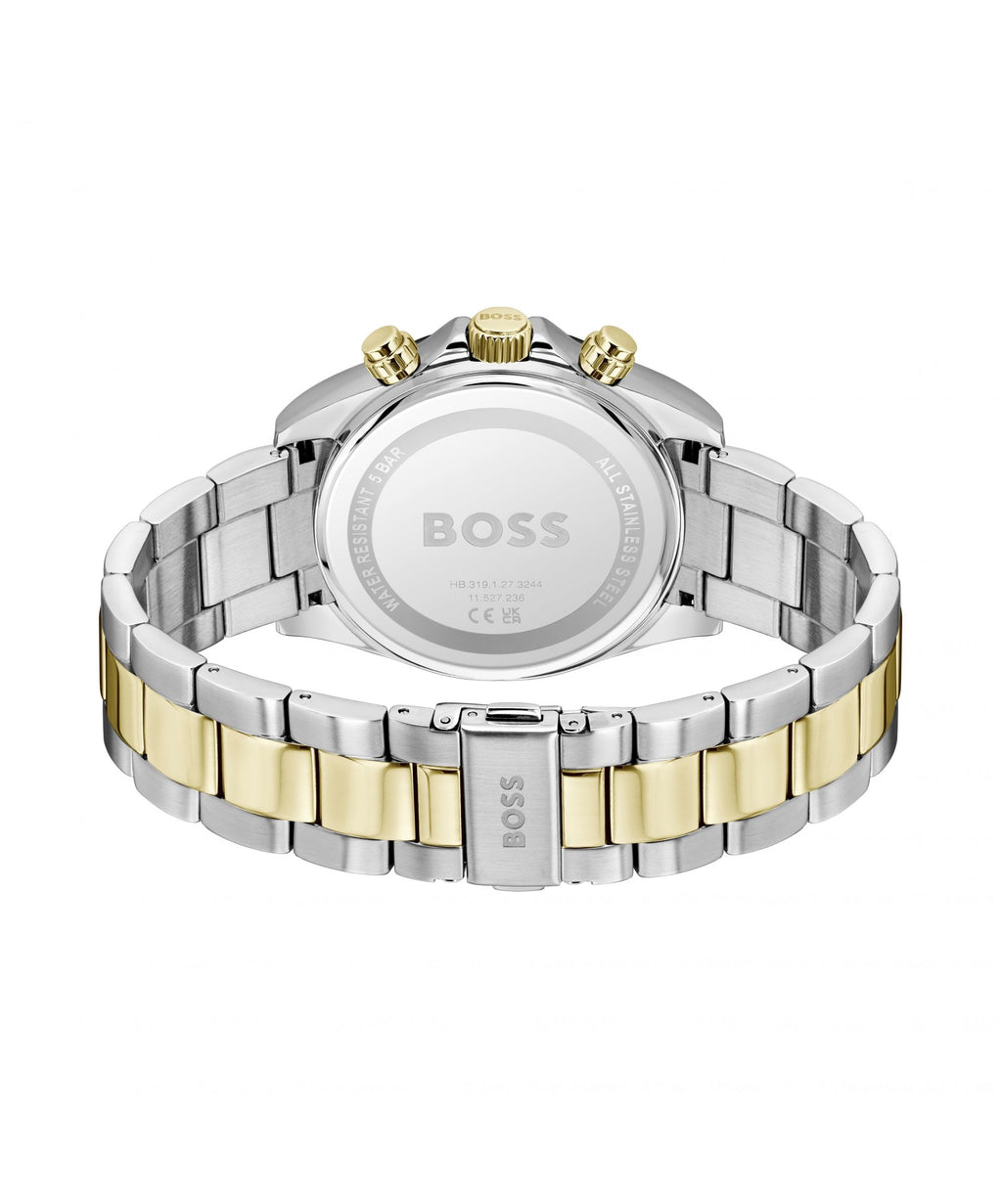 BOSS Hero Two Tone Gents Bracelet Watch