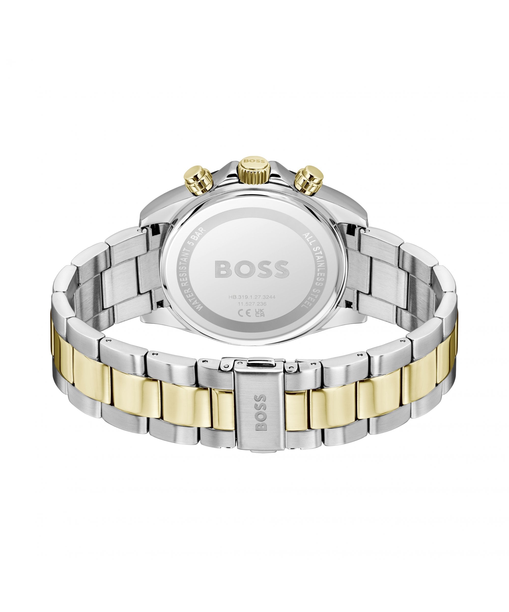 BOSS Hero Two Tone Gents Bracelet Watch
