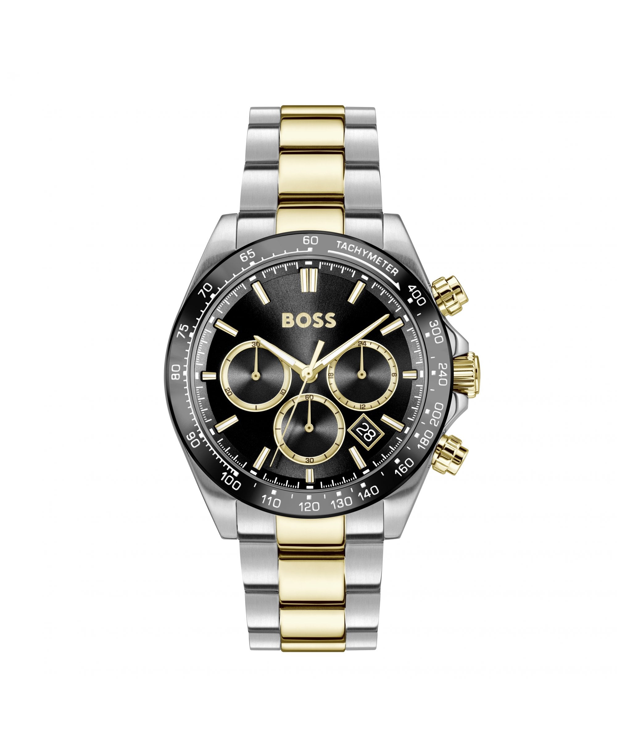 BOSS Hero Two Tone Gents Bracelet Watch