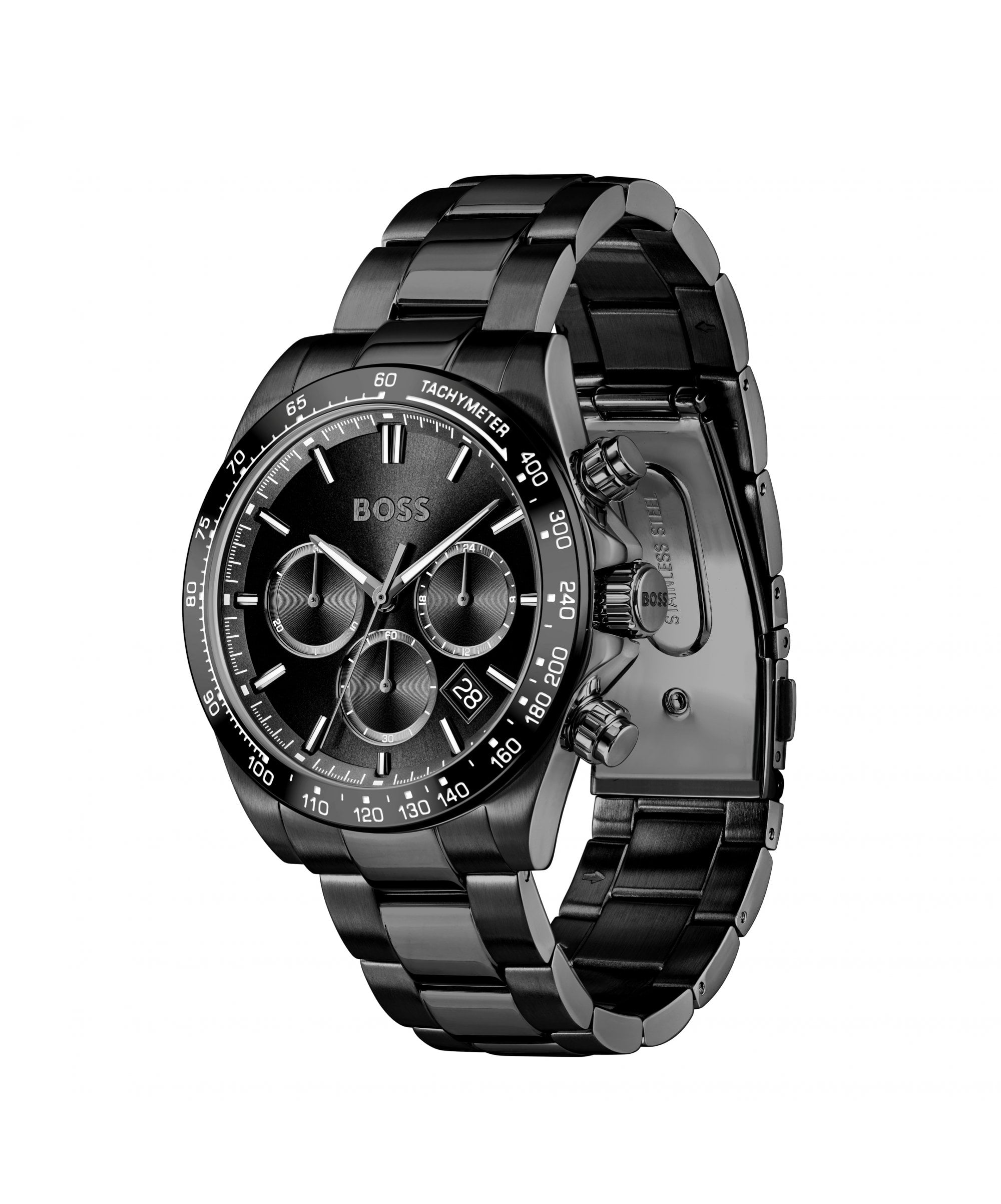 BOSS Hero Black Gents Bracelet Watch