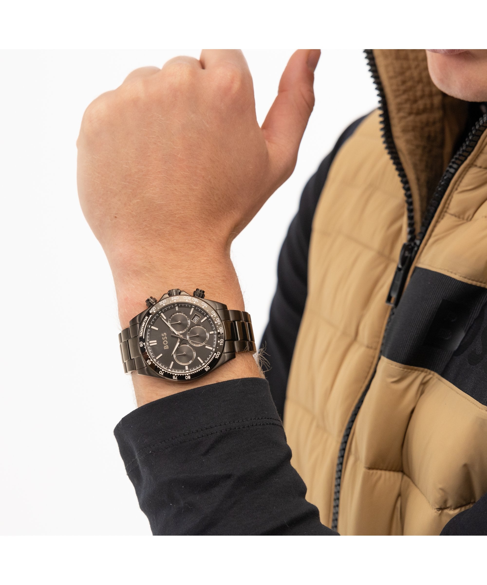 BOSS Hero Black Gents Bracelet Watch