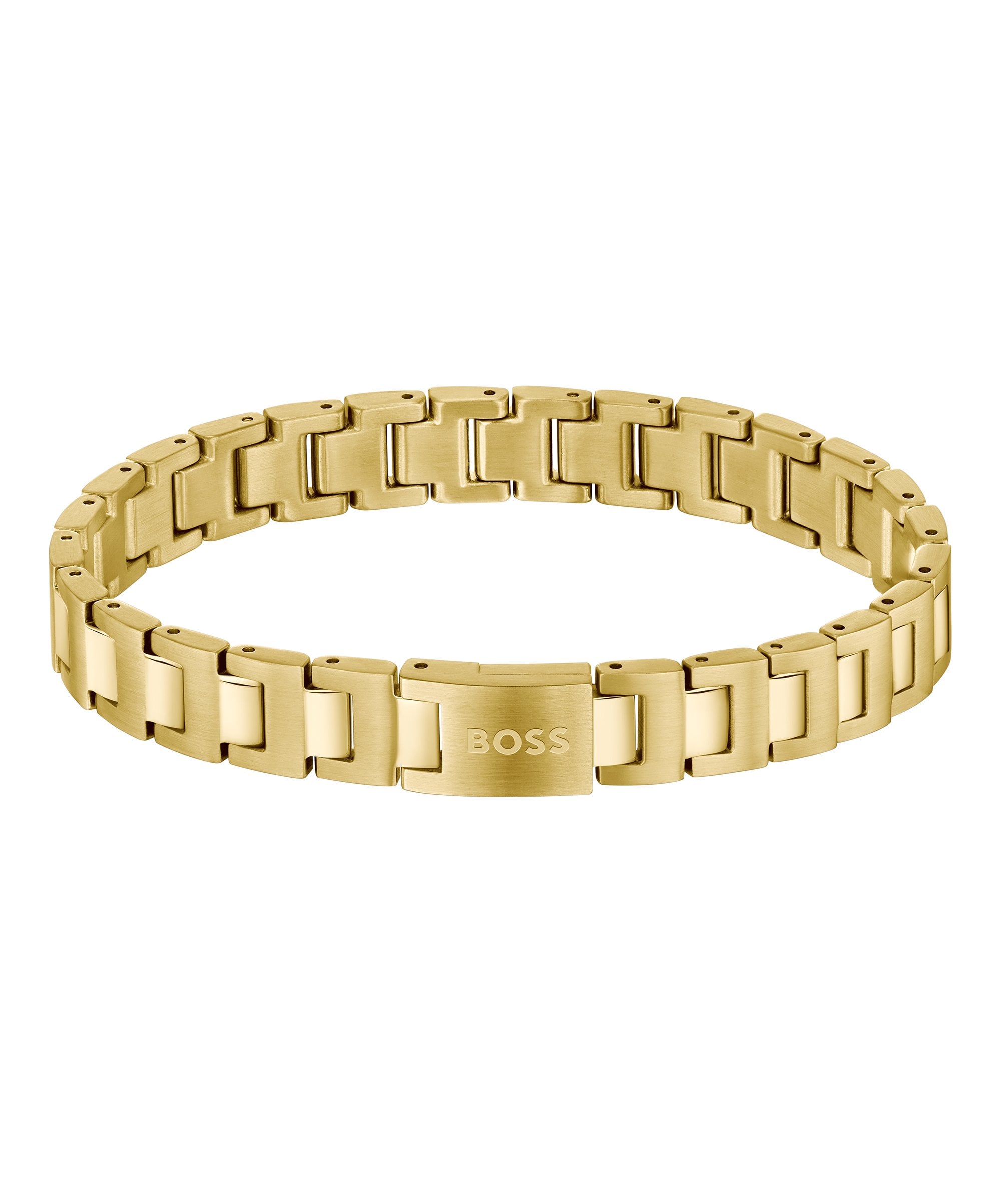 BOSS Metal Candor Gold Tone Gents Bracelet