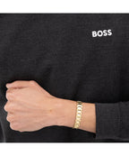 BOSS Metal Candor Gold Tone Gents Bracelet