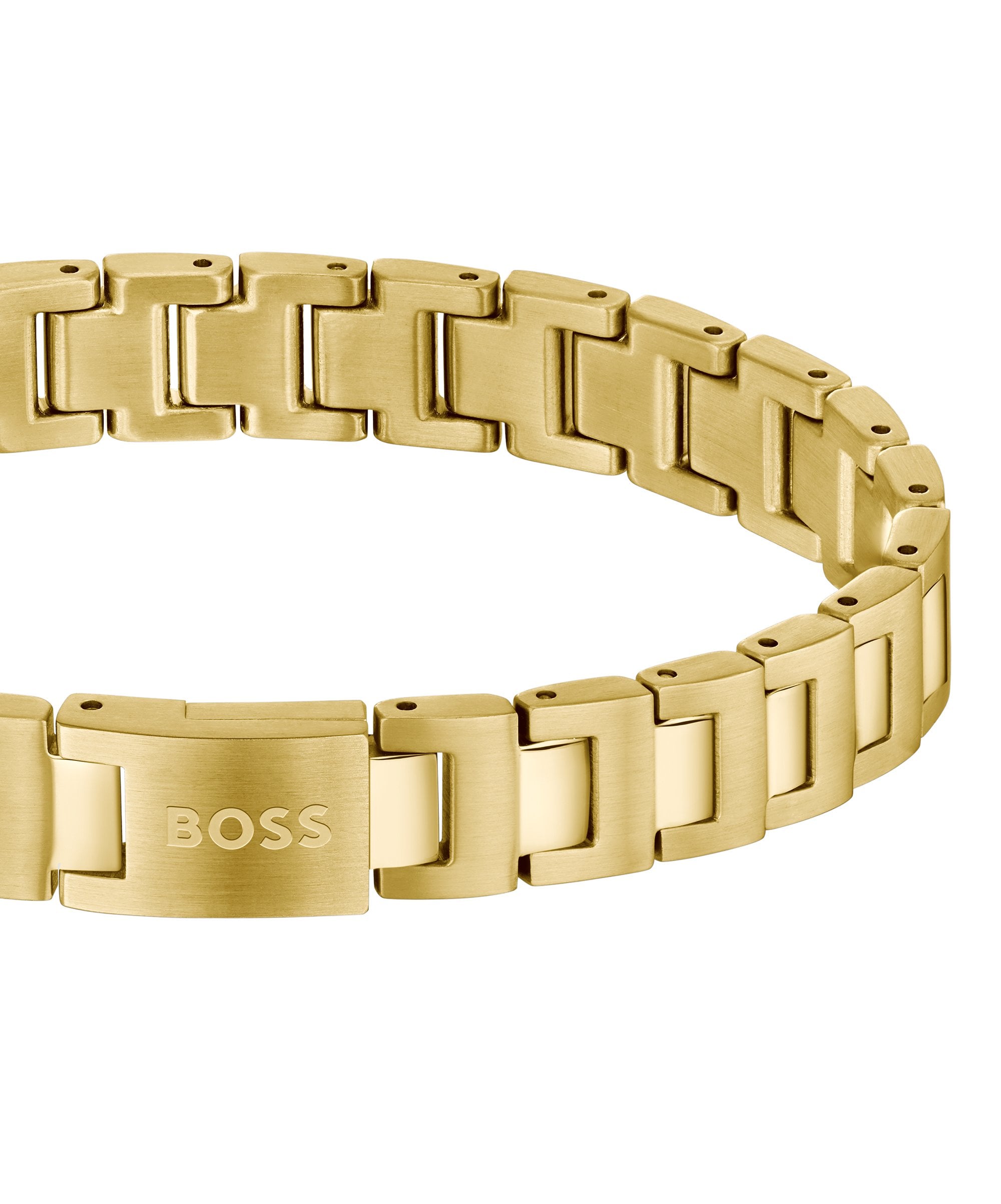 BOSS Metal Candor Gold Tone Gents Bracelet