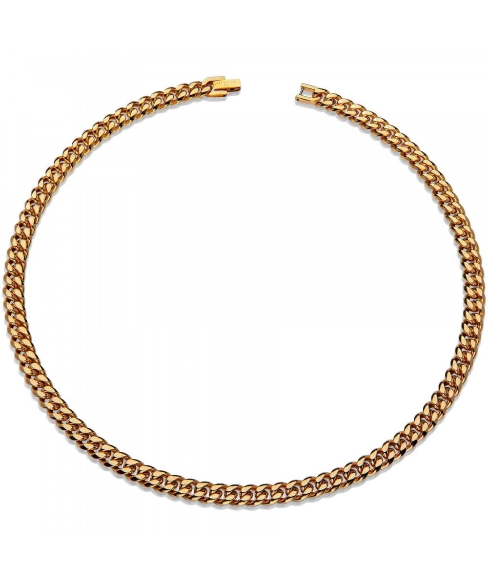 Gold Plated Stainless Steel Gents Curb Chain
