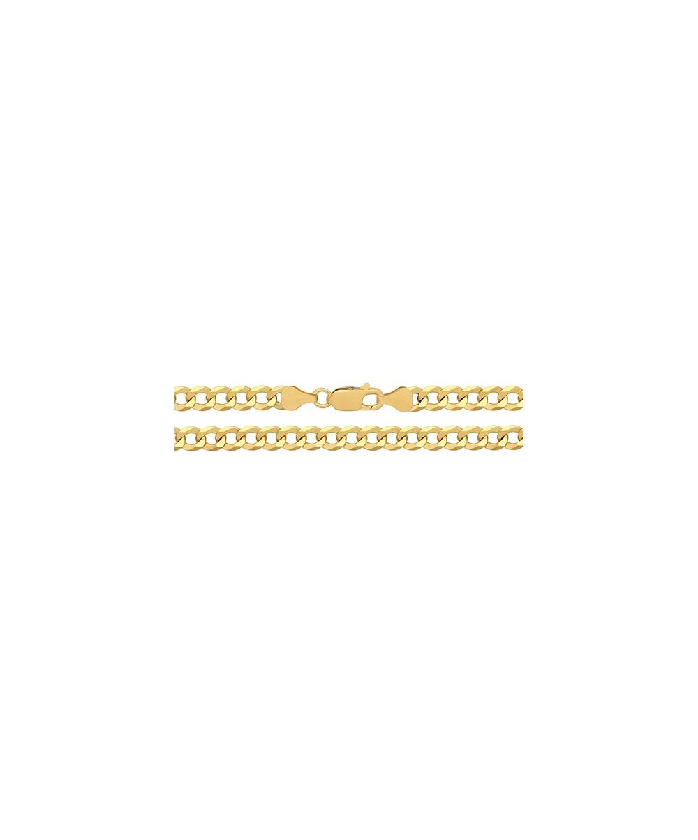 Gold Plated Sterling Silver Gents Curb Chain