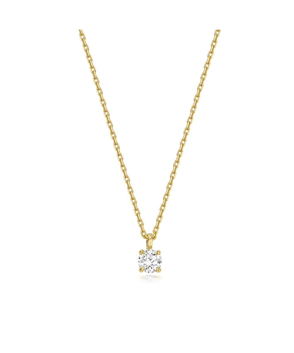9ct Gold Lab Grown Diamond Necklace