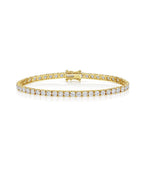 9ct Gold Lab Grown Diamond Tennis Bracelet