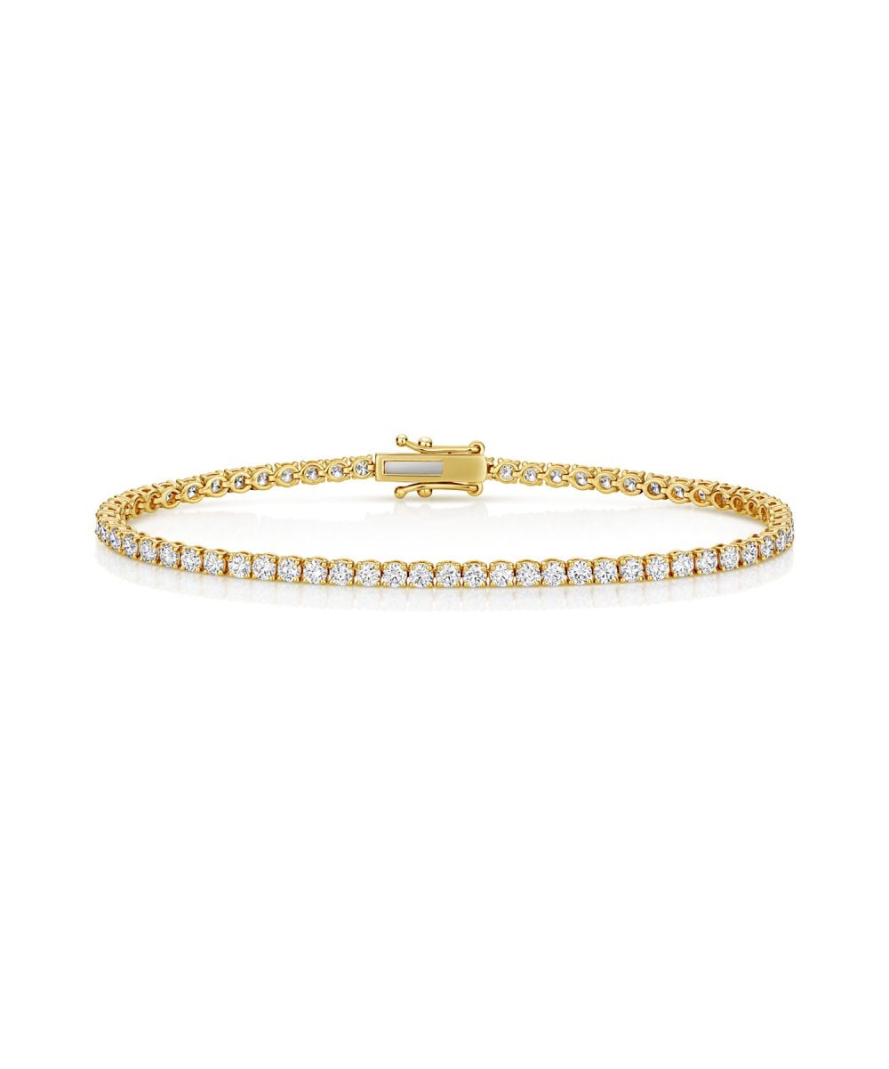 9ct Gold Lab Grown Diamond Tennis Bracelet