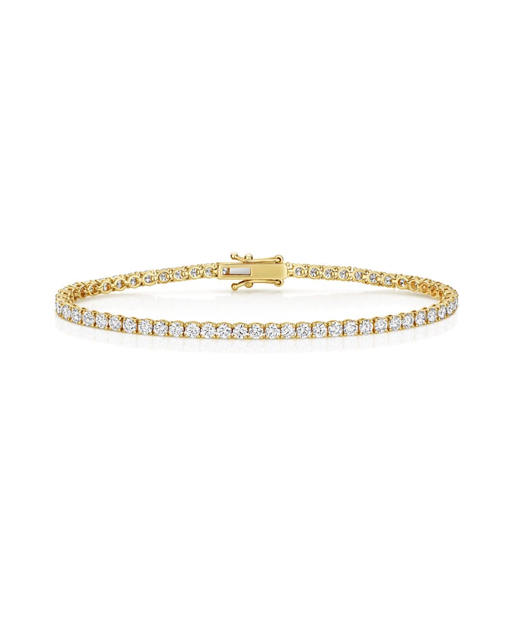 9ct Gold Lab Grown Diamond Tennis Bracelet