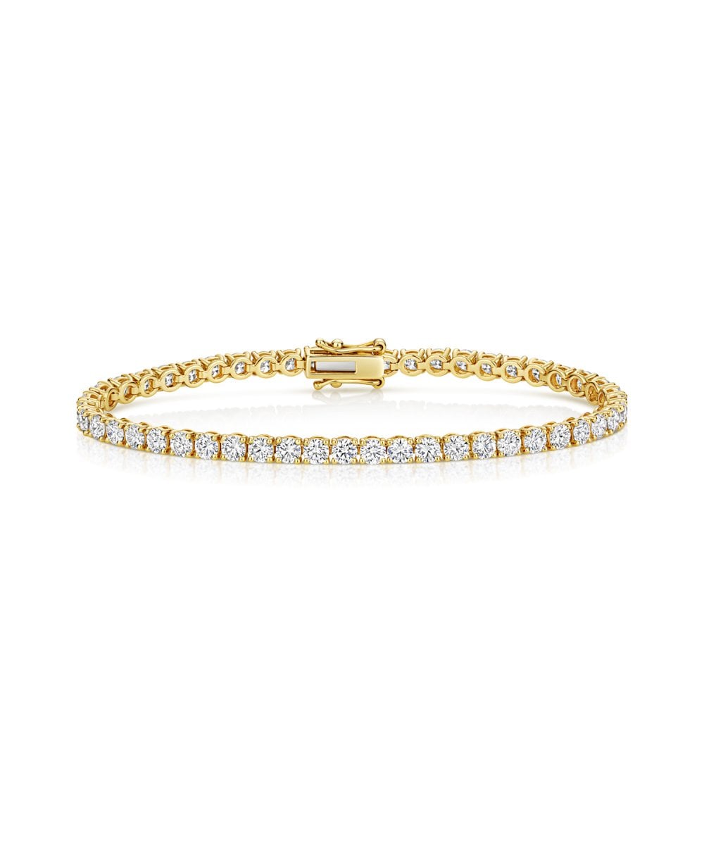 9ct Gold Lab Grown Diamond Tennis Bracelet