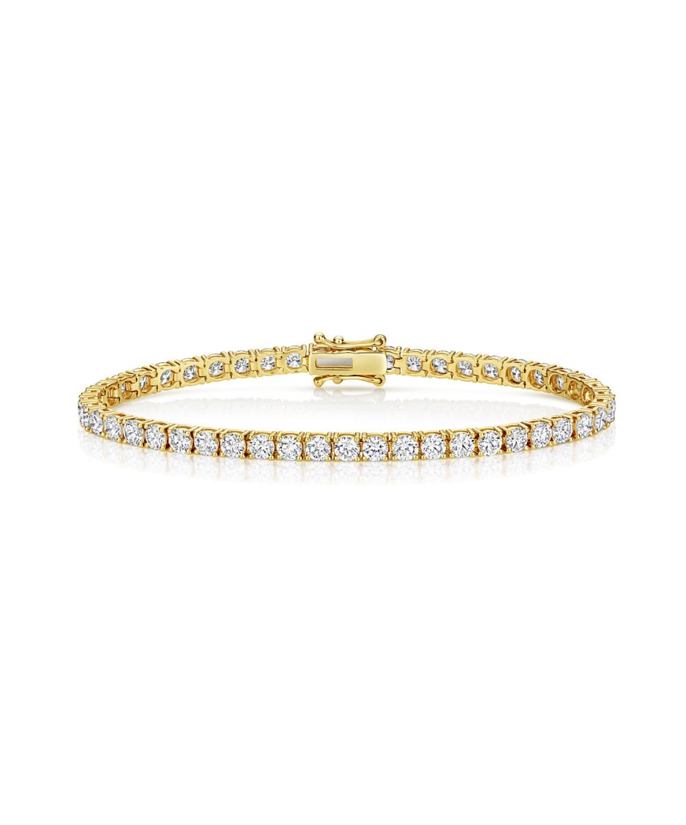 9ct Gold Lab Grown Diamond Tennis Bracelet