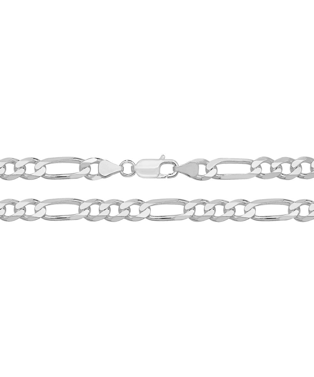Silver Figaro Gents Chain