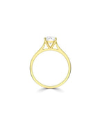 Lab Grown Diamond Solitaire Engagement Ring - Round