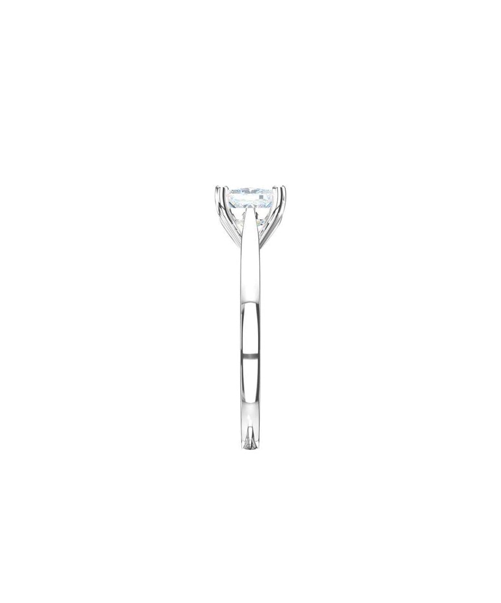 Lab Grown Diamond Solitaire Engagement Ring - Princess Cut