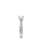 Lab Grown Diamond Trilogy Engagement Ring - Round