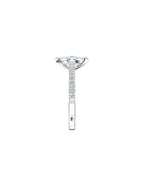 Lab Grown Diamond Diamond Band Engagement Ring - Marquise