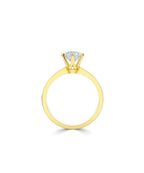 Lab Grown Diamond Solitaire Engagement Ring - Round