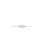 Silver CZ Fancy Bracelet