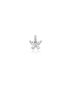 Sterling Silver CZ Butterfly Pendant