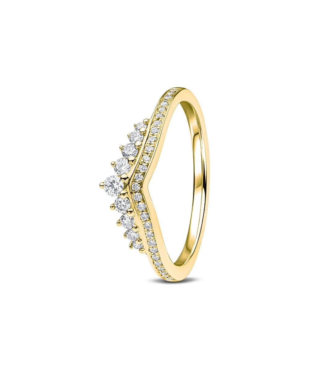 Milgrain Set Tiara