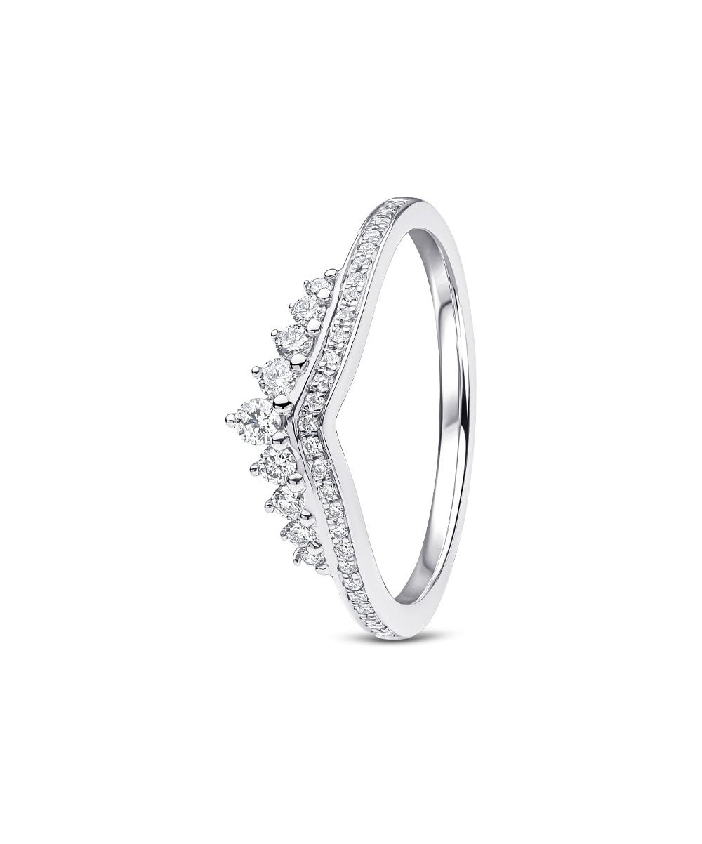 Milgrain Set Tiara
