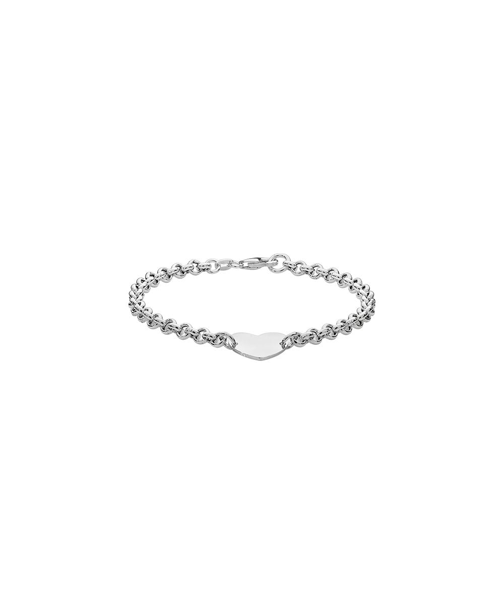 Silver Heart Bracelet