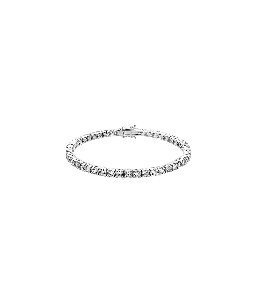 Silver CZ Tennis Bracelet