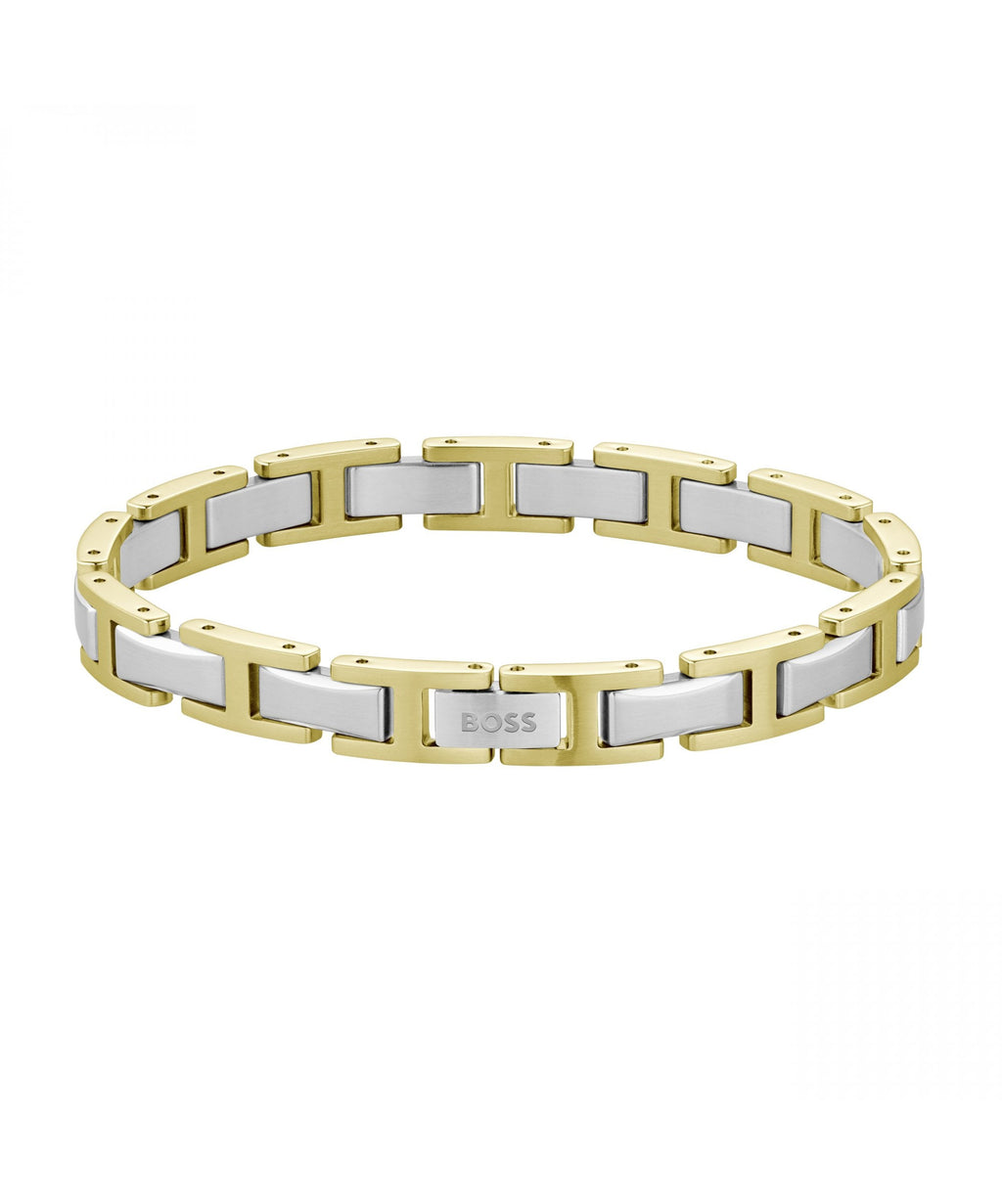 BOSS Nolan Two Tone Gents Bracelet