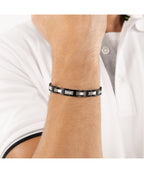 BOSS Nolan Black Gents Bracelet