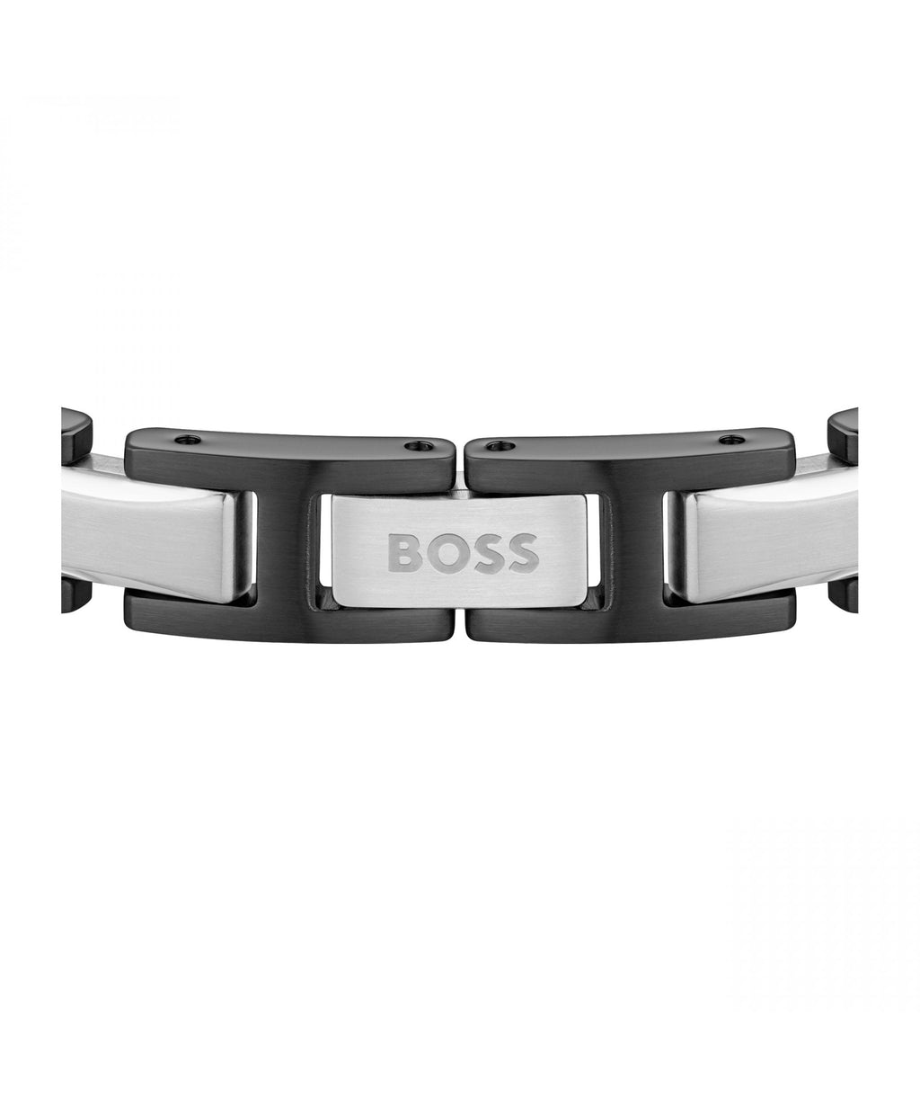 BOSS Nolan Black Gents Bracelet