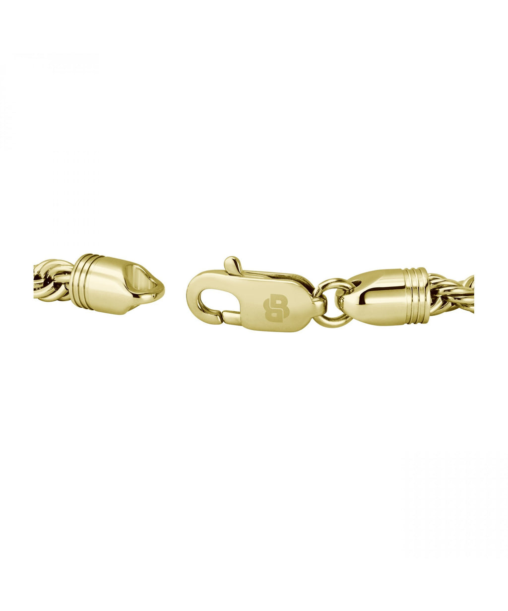 BOSS Myles Gents Gold Tone Bracelet