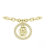 BOSS Double B Divine Ladies Gold Tone Bracelet