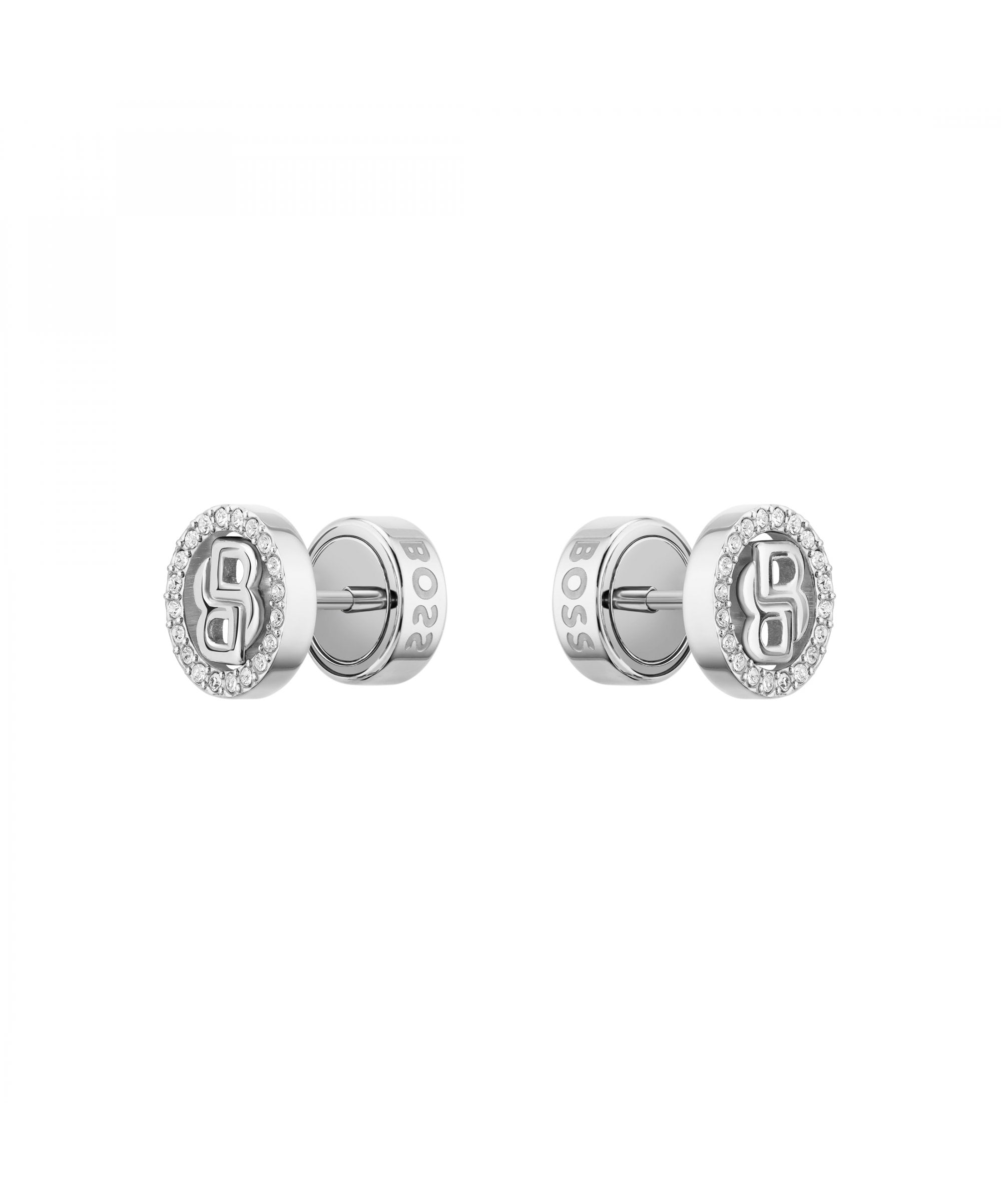 BOSS Double B Divine Ladies Stud Earrings