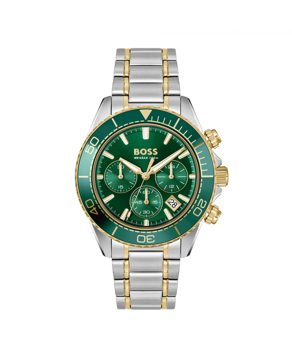 BOSS Sealiner Two Tone Gents Bracelet Watch