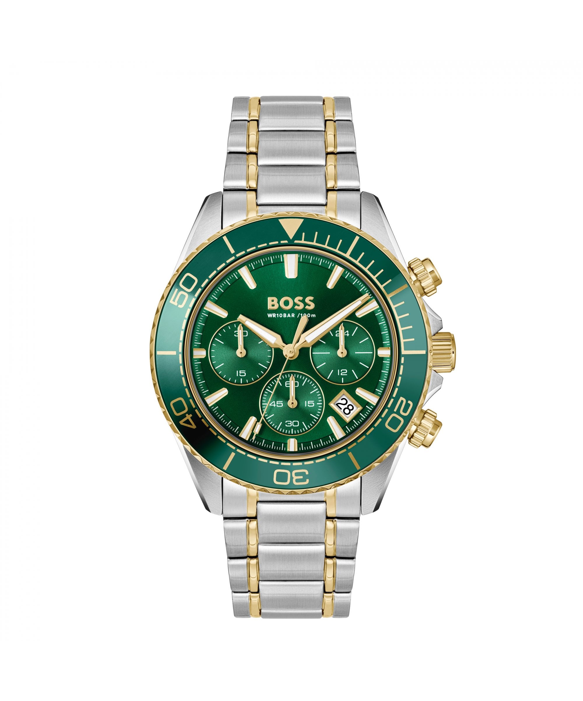 BOSS Sealiner Two Tone Gents Bracelet Watch