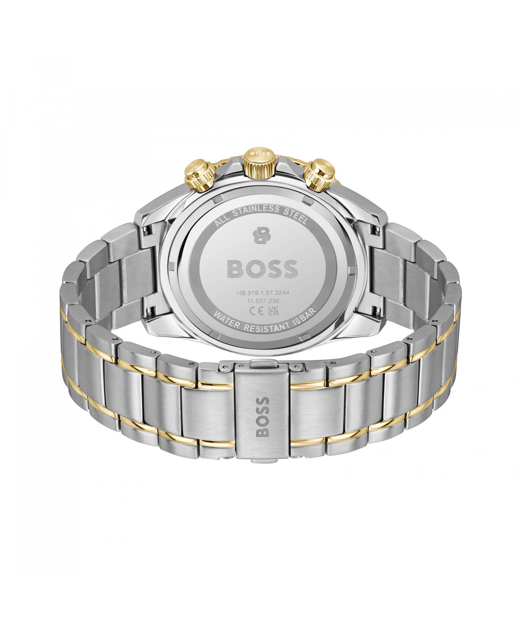BOSS Sealiner Two Tone Gents Bracelet Watch