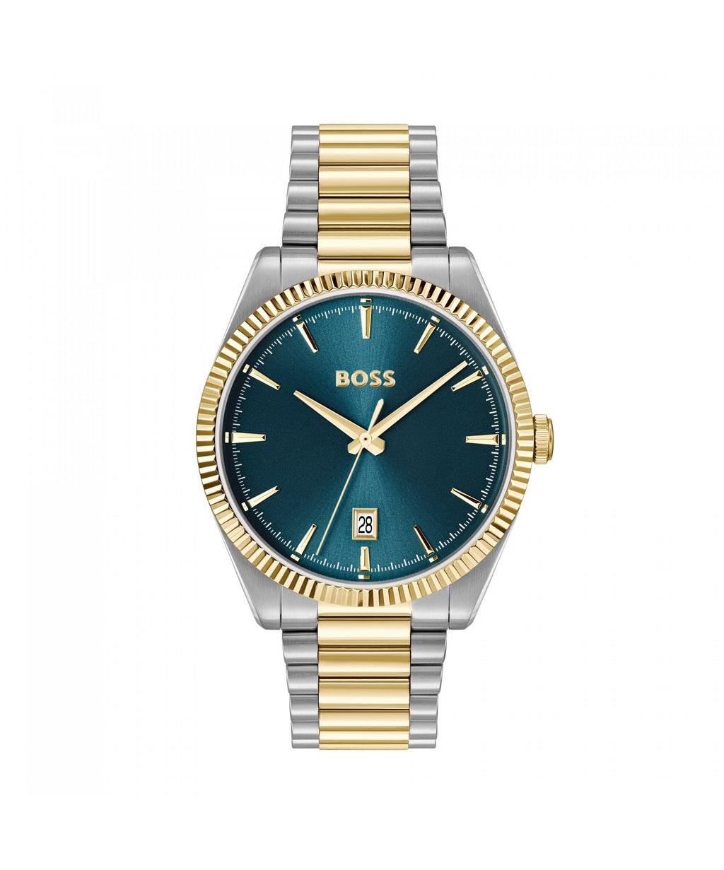 BOSS Cheswick Two Tone Gents Bracelet Watch