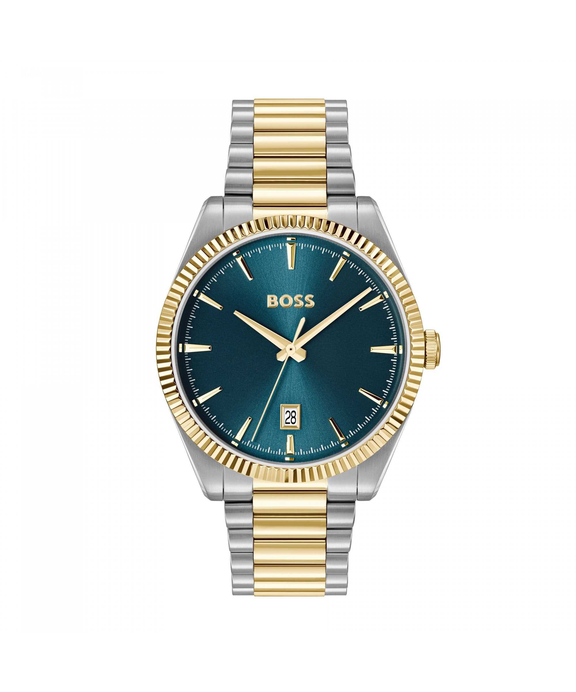 BOSS Cheswick Two Tone Gents Bracelet Watch