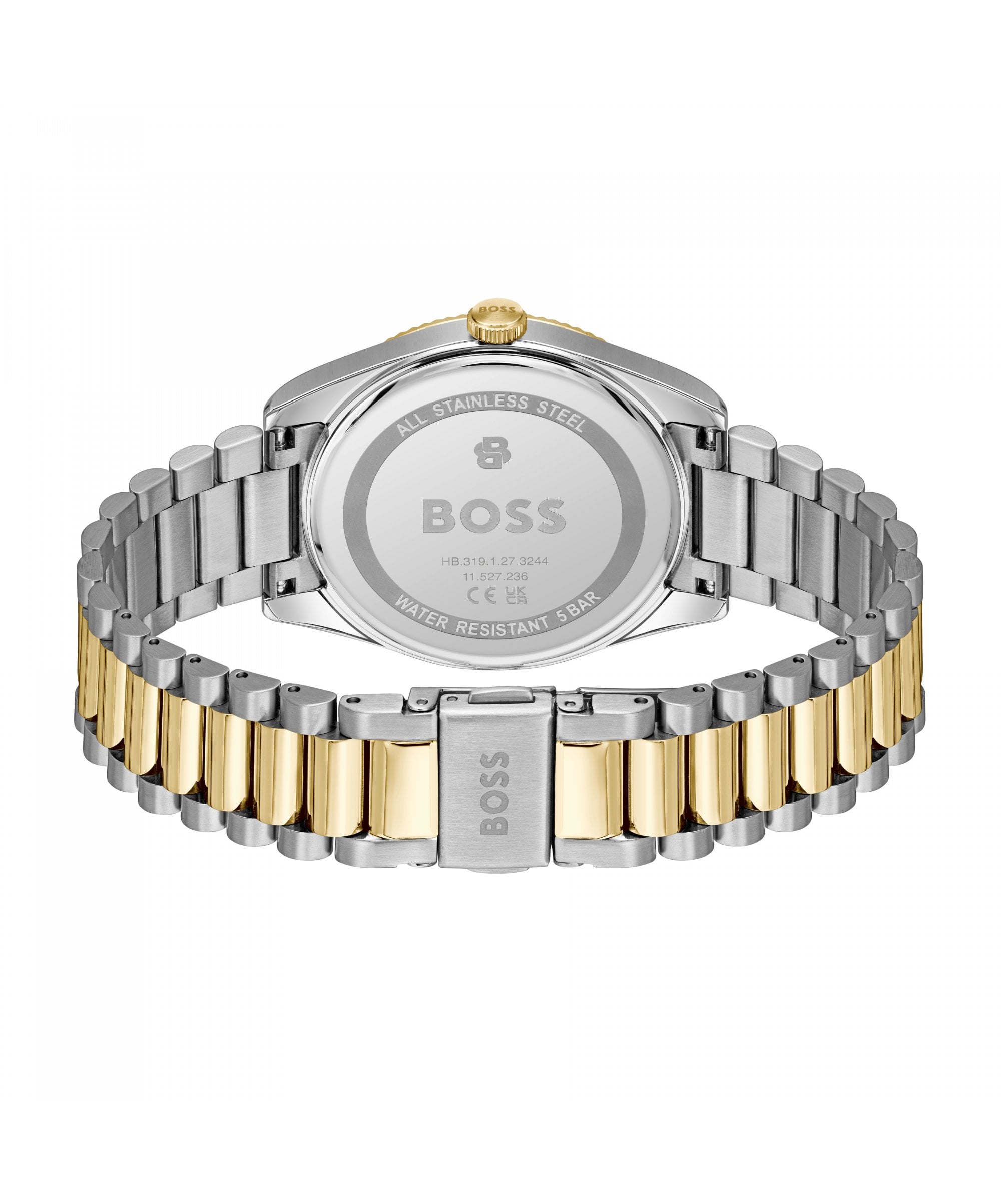 BOSS Cheswick Two Tone Gents Bracelet Watch