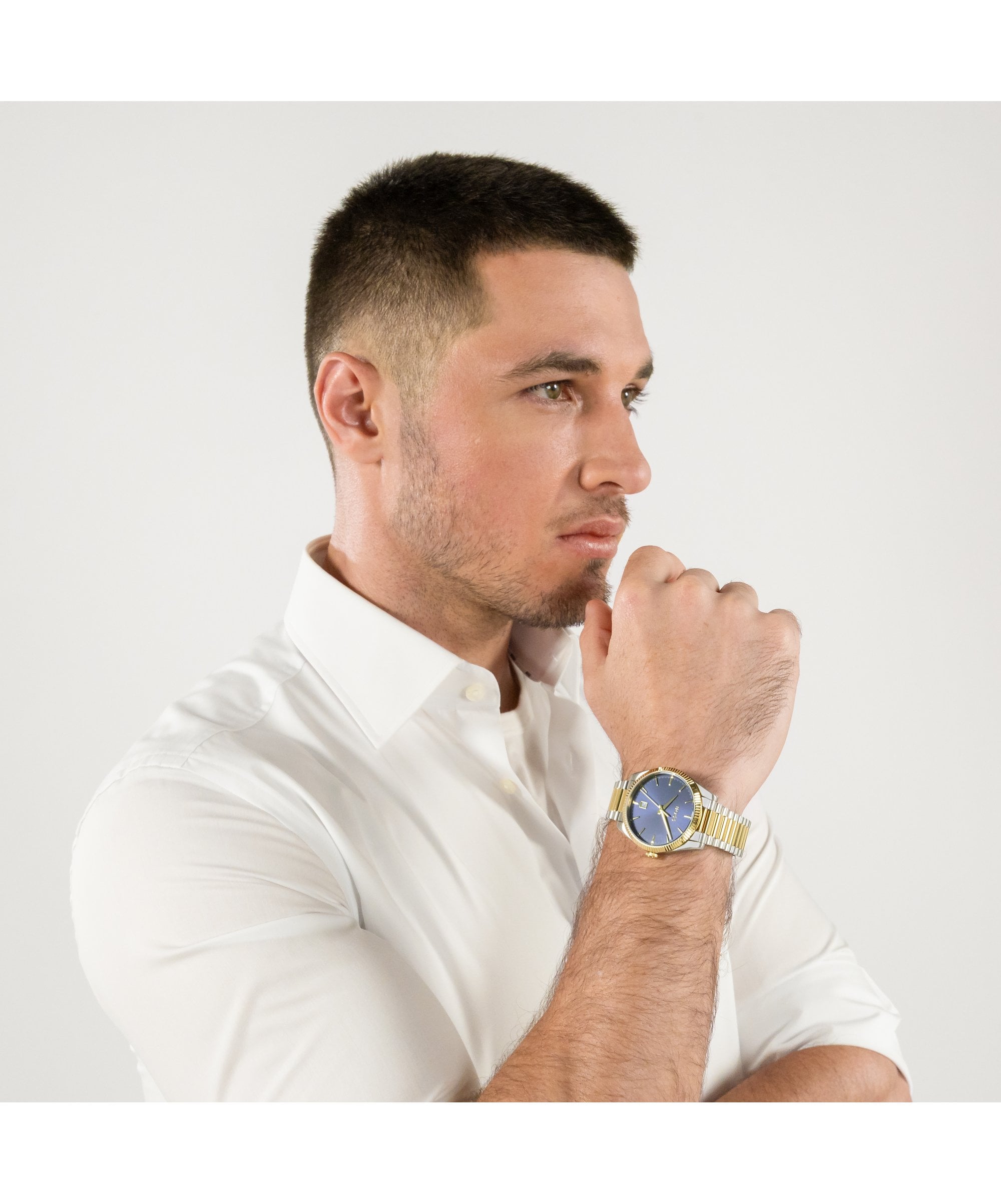 BOSS Cheswick Two Tone Gents Bracelet Watch