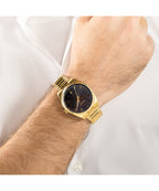 BOSS Cheswick Gold Plated Gents Bracelet Watch