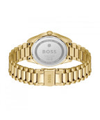 BOSS Cheswick Gold Plated Gents Bracelet Watch