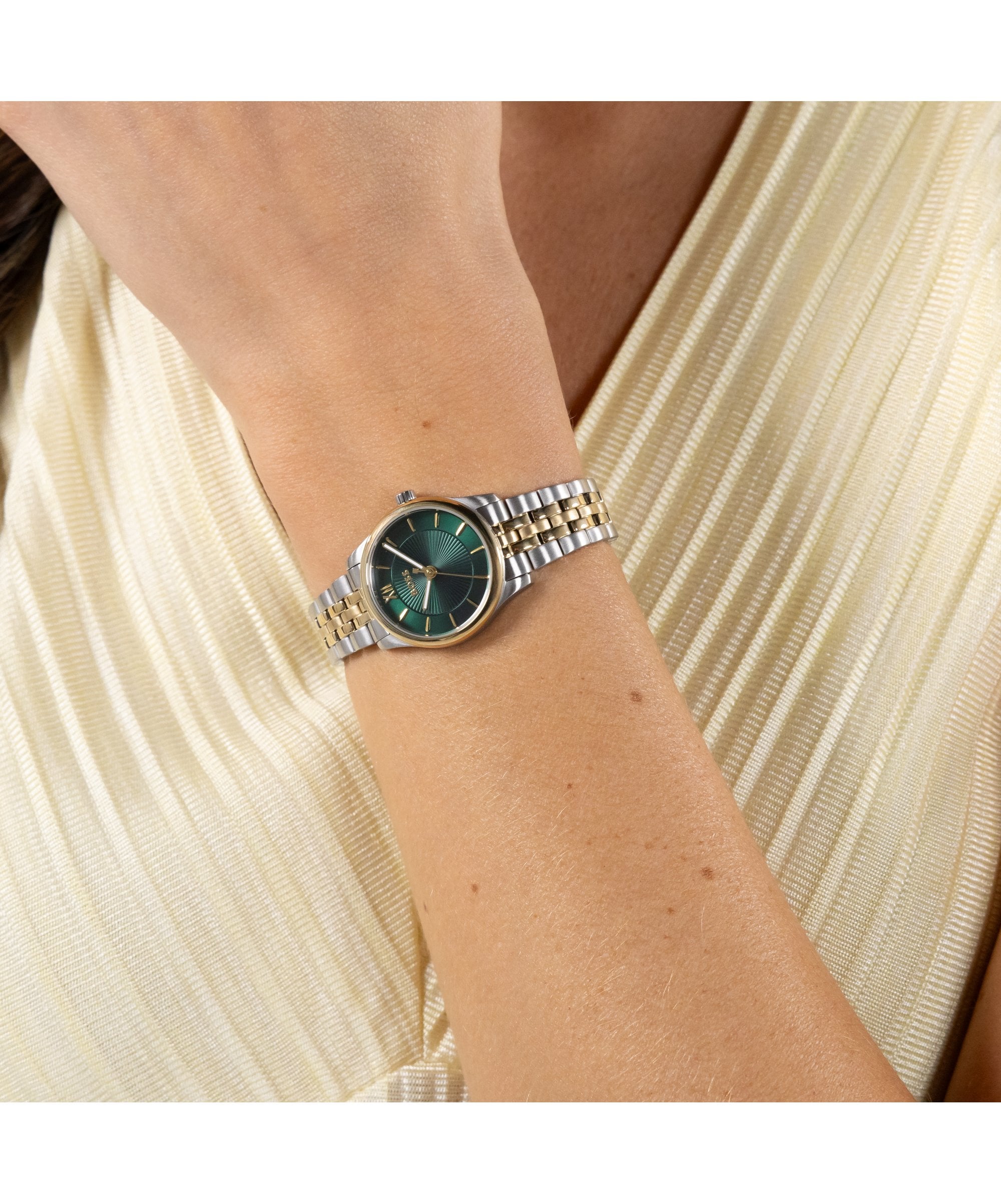 BOSS Graceful Mina Two Tone Ladies Bracelet Watch