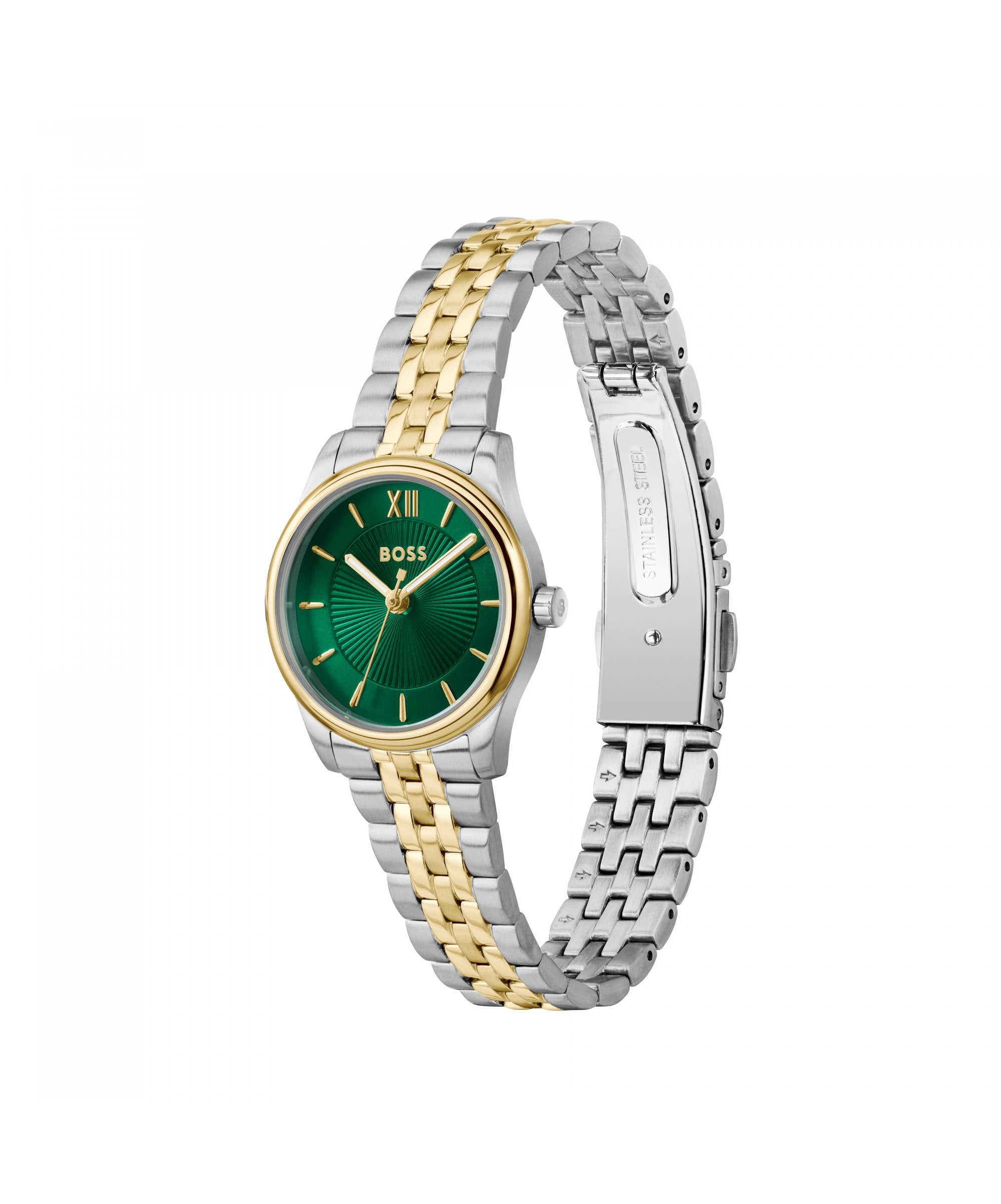BOSS Graceful Mina Two Tone Ladies Bracelet Watch