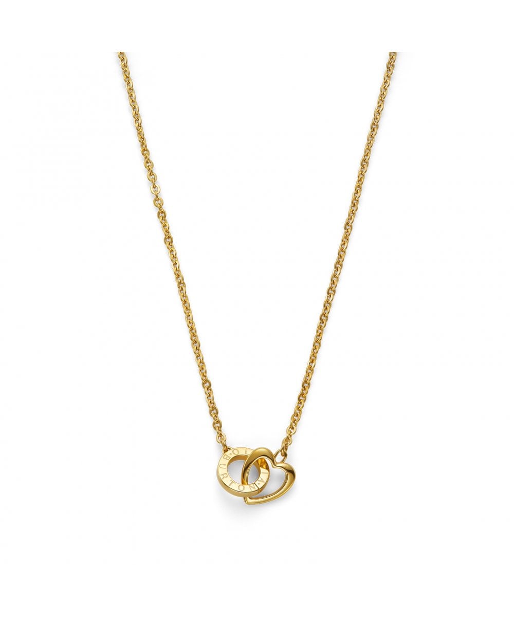 Olivia Burton Kindred Interlink Gold Plated Necklace