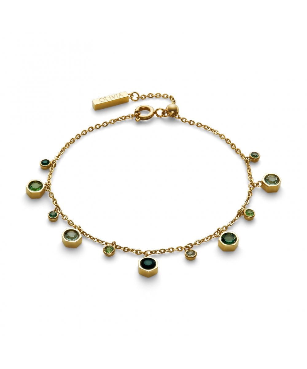 Olivia Burton Mini Droplet Gold Plated Bracelet