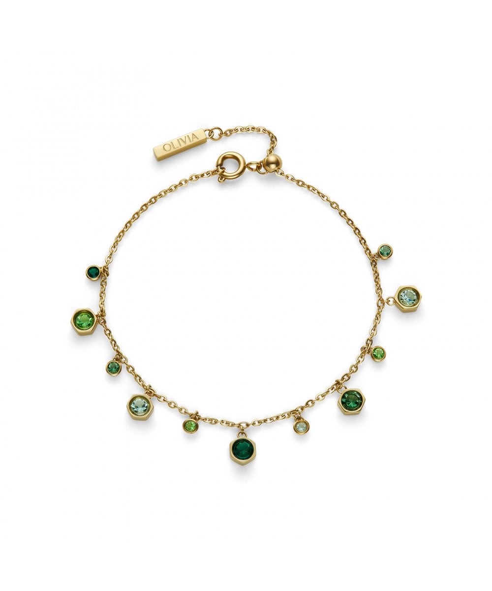 Olivia Burton Mini Droplet Gold Plated Bracelet