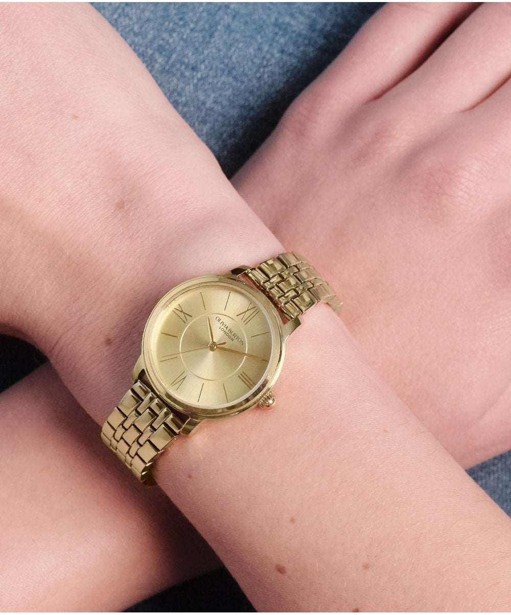 Olivia Burton Westbourne Gold Plated Bracelet Watch