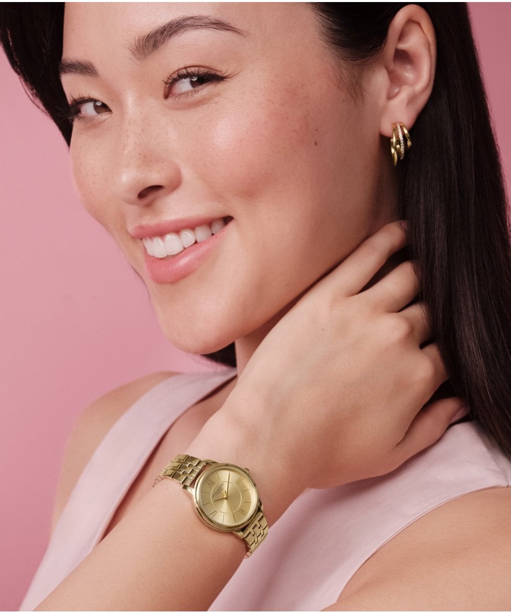 Olivia Burton Westbourne Gold Plated Bracelet Watch